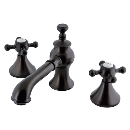 Kingston Brass KC7065BX 8" Widespread Bathroom Faucet, Oil Rubbed Bronze KC7065BX